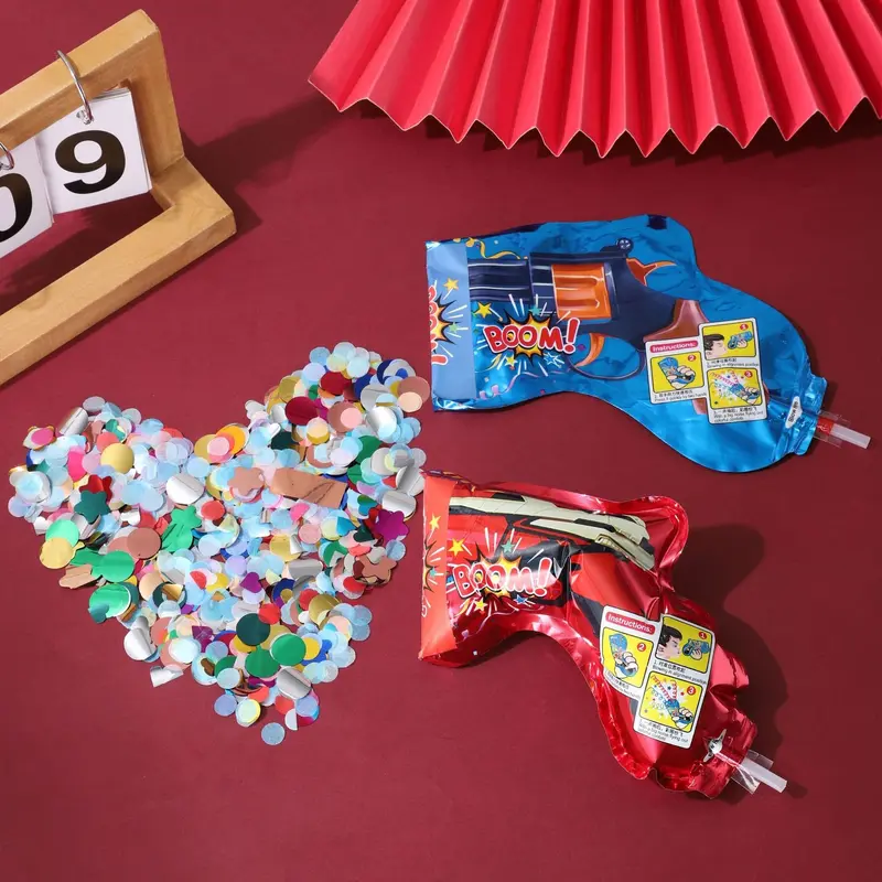 Phụt Bắn Kim Tuyến Confetti Vui Nhộn Cho Tiệc Sinh Nhật, Đám Cưới, Party 3