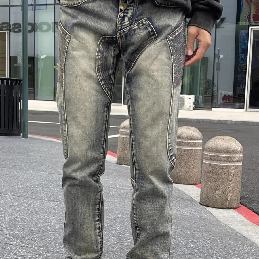 QUẦN JANE NAM [ 6001-BIKER] Jean Menswear