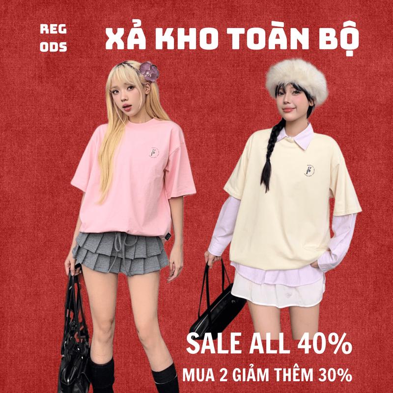Áo thun Daily REGODS form rộng unisex nam nữ cotton 255gsm cổ tròn - TEE Daily REGODS