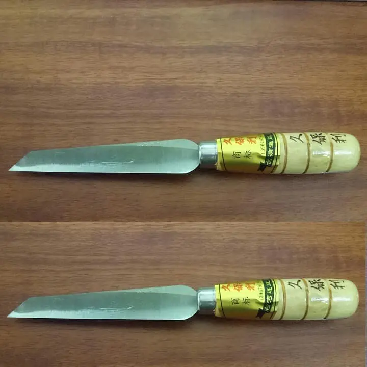 Combo 4 Chiếc Dao Gọt Hoa Quả Cán Gỗ, Lưỡi Bằng Thép Dài 21cm ( 4 CÁI) 7