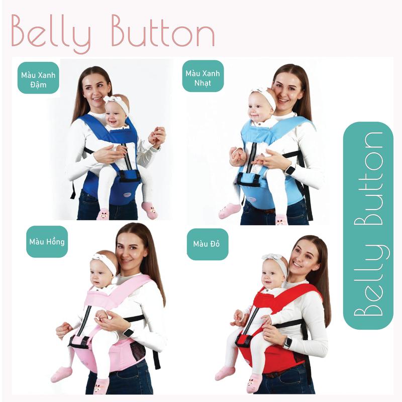 Địu Cho Bé 4 Tư Thế Tiện Dụng, Đai Địu Chống Gù Lưng Cho Trẻ Sơ Sinh, Nhiều Màu Sắc Lựa Chọn, Chất liệu Vải Bền Chắc Chắn cõng