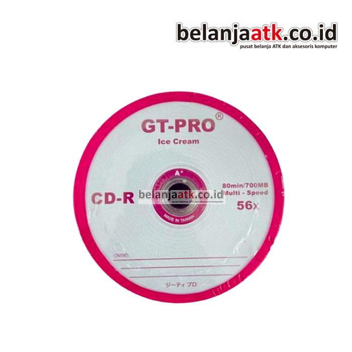 CD-R / CD Kosong Blank / Kaset / Disc GT-PRO Ice Cream 56X 700MB (Ecer ...