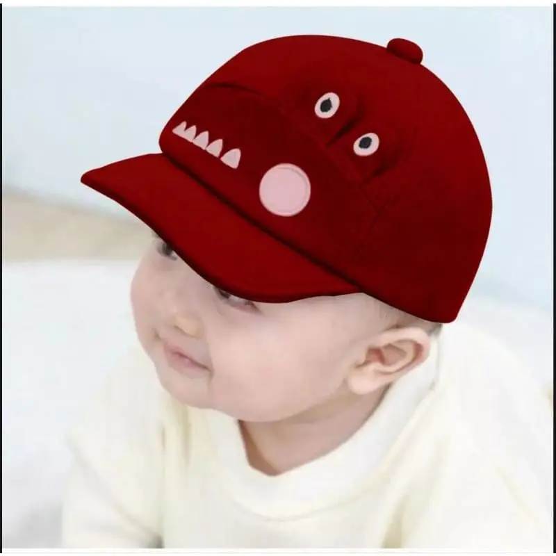 Topi Bayi buaya Lucu Motif Topi Model Karakter Buaya Bordir Nama Bayi Cewek Cowok 3