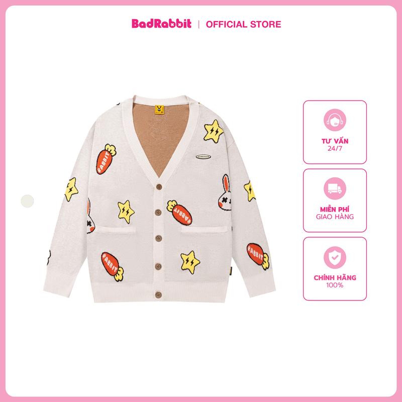 Áo Khoác Cardigan Top Nam Nữ Bad Rabbit CARROT CARDIGAN - LOCAL BRAND CHÍNH HÃNG