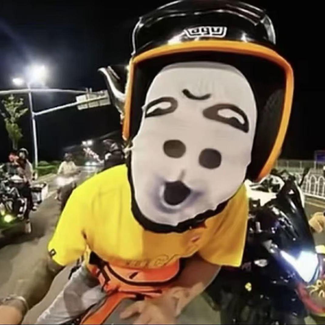 【READY】Topeng Ugly Face Lucu - Masker Ekspresi Wajah Abstrak Unik & Kreatif-Motor Pelindung Sinar Matahari Topeng-Aktivitas Outdoor-Couple Mask Bisa Melihat Ke Luar Mainan COD