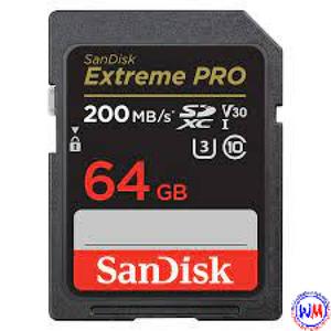 Sandisk Extreme PRO SDXC UHS-1Card 64GB 200MB/s for DSLR/Camera SDSDXXU-064G (replaced SDSDXXY-064G)