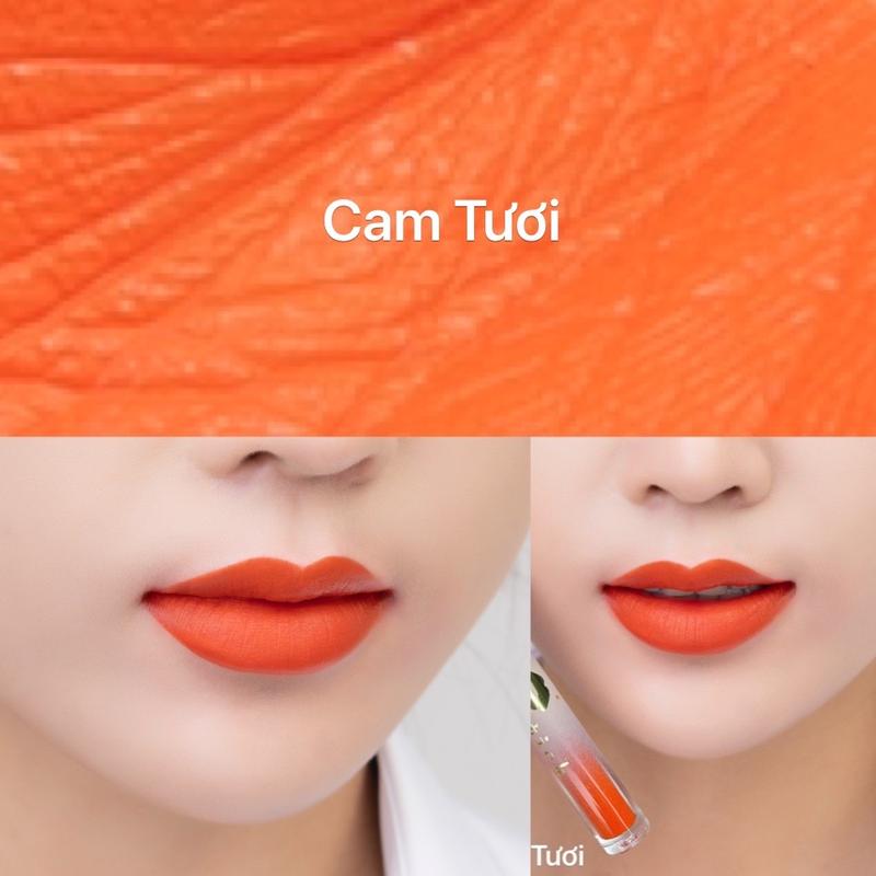 [ 4 CÂY SALE CHỈ CÒN 100K ] Son Kem Lì Siêu Lì Không Chì, Không Lem, Không Trôi, Mềm Môi, Êm Nhẹ Cả Ngày Dài