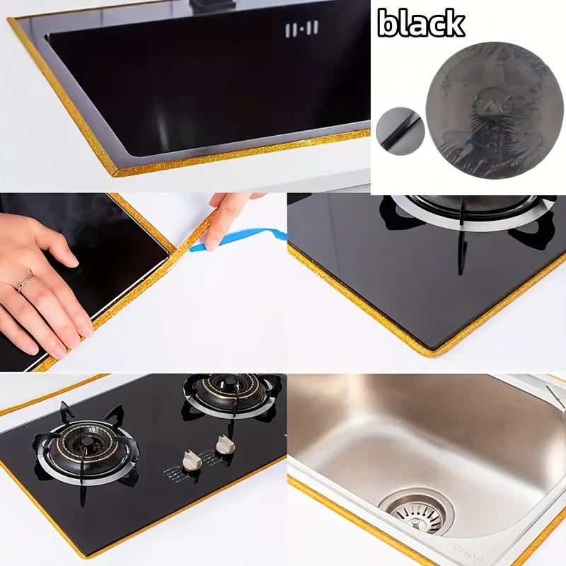 Product Introduction of Decorative Self-Adhesive Seam Tape Waterproof Sealing Kitchen Countertop Sink Bathroom Gap Toilet Floor Bathroom Accessories 0