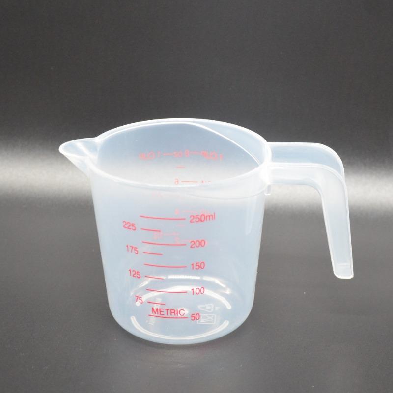Plastic Transparent Graduated Measures Cup Household Kitchen Baking Measuring Tool Set Handle Design Cups 5