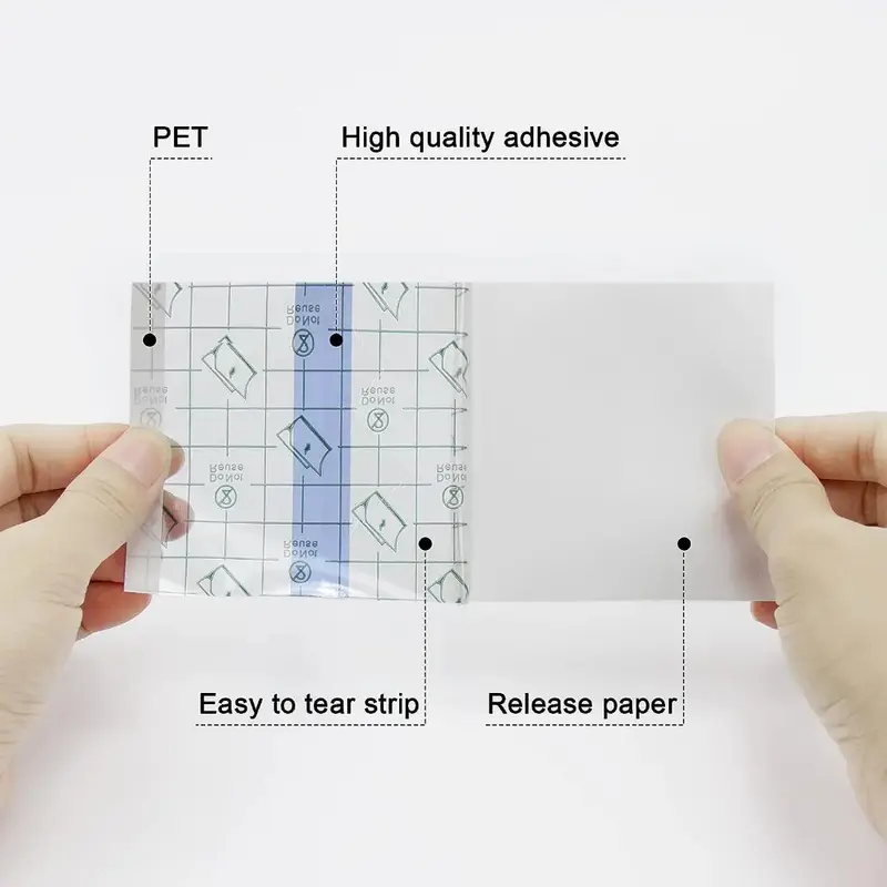 Transparent Film Dressing Roll 5/10m  Pita Medis Anti Air Plester PU Film Dressing Pita Medis Anti Air Tahan Air Luka Plester 5
