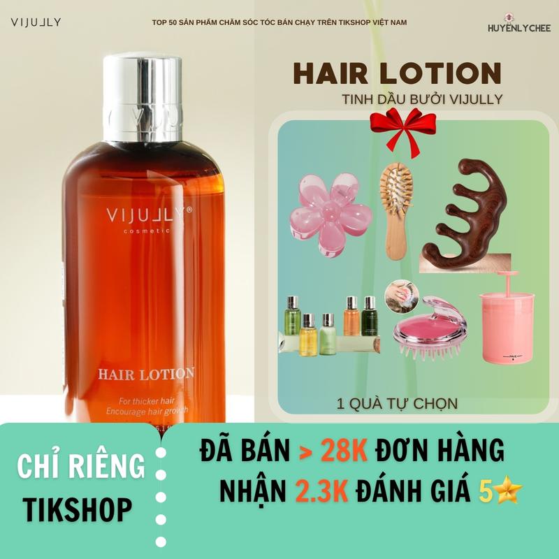 Xịt Bưởi-Tinh Dầu Bưởi-Xịt Dưỡng Tóc ViJully Bản 2023 Nâng Cấp Vòi Xịt Phun Sương