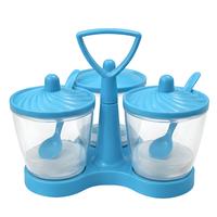 Gambar HAVIN Condiment Dish 3in1 Tempat Wadah Bumbu Sambal Saus Gula Garam dengan Sendok - MN dari manolistore Kota Surabaya 5 Tokopedia