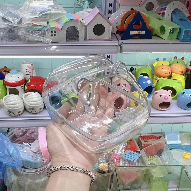 Nhà tắm mika tai mèo size cho bear