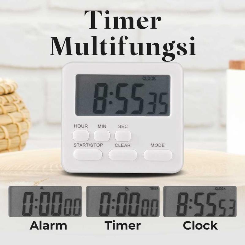 ZHOUZHI Timer Masak Dapur Digital LCD Display Alarm Kitchen Countdown - ZK-2206 3