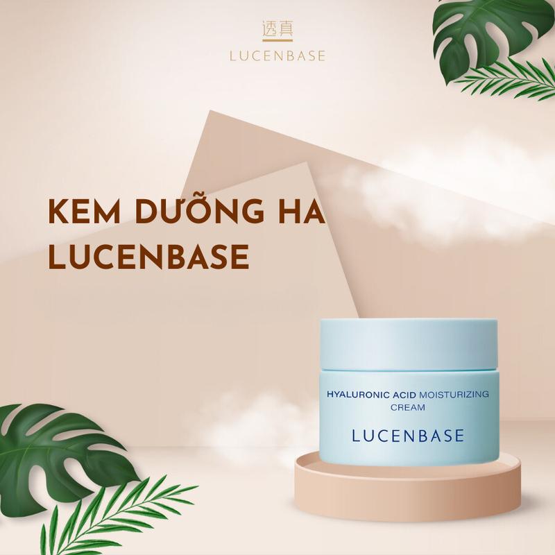 Kem dưỡng ẩm HA Pro Lucenbase cấp ẩm sâu, làm mềm da 50g