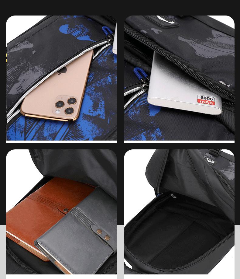 Product Introduction of [HOT MỚI] Balo đi học nam lớp 3 đến lớp 12 họa tiết graffiti thời trang hàn quốc cho nam ba lô trung học cho bé trai unisex chống thấm nước đựng laptop 12