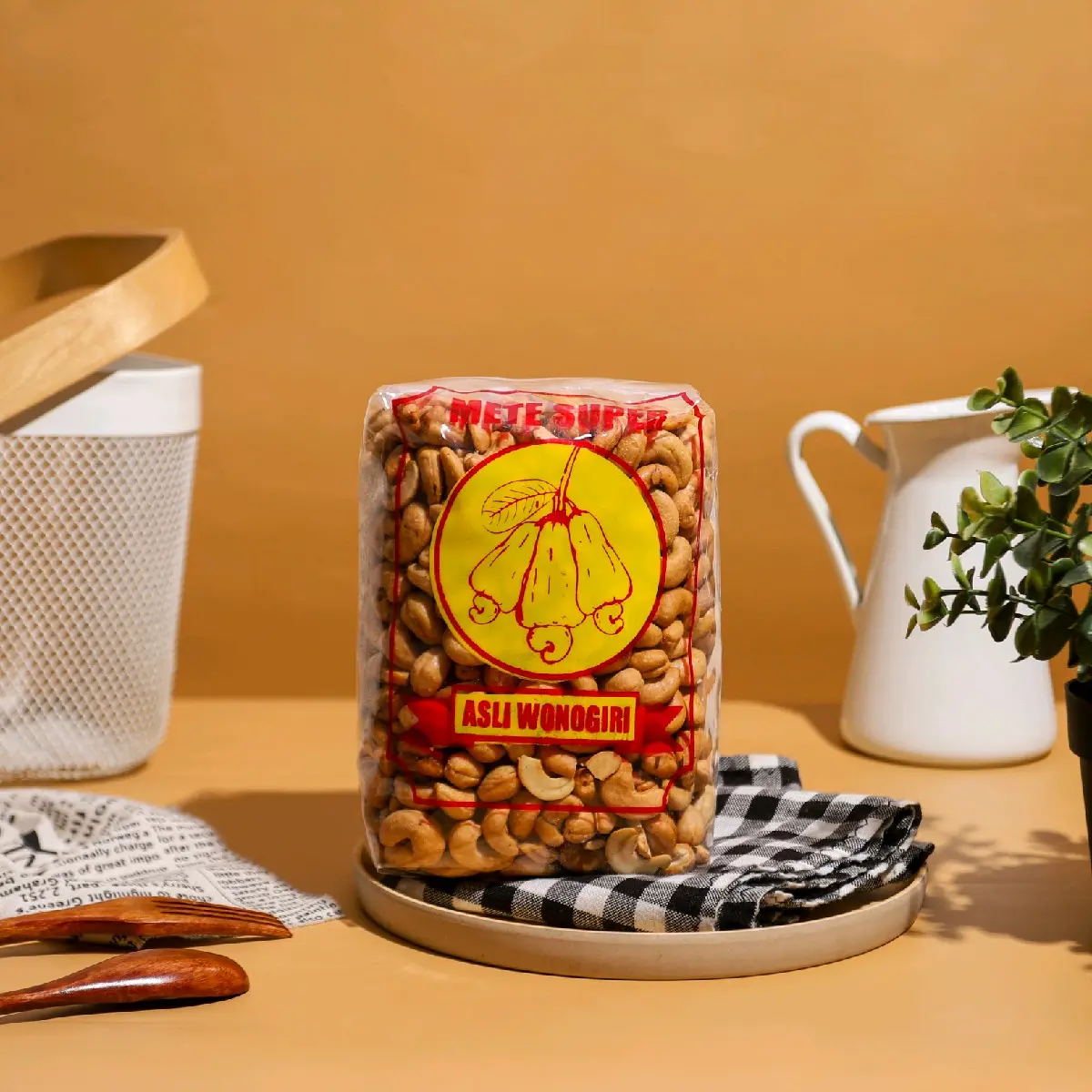 kacang mete goreng grade super kemasan 500gr