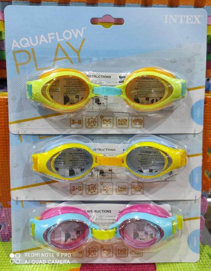 Jual INTEX 55611 Kacamata Renang Junior Goggles 3 - 8 th - Jakarta ...