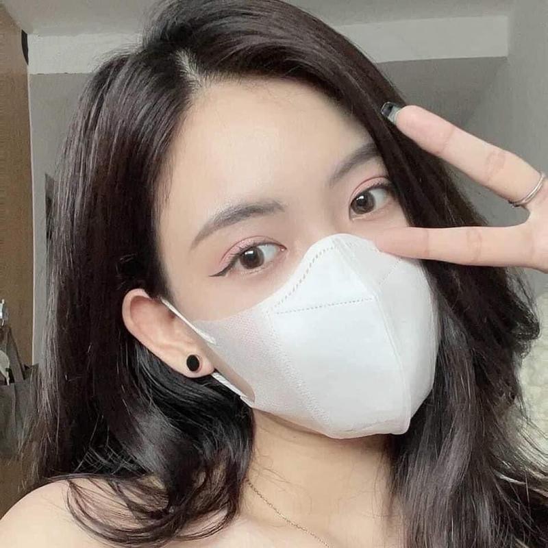 200 CÁI KHẨU TRANG THỊNH PHÁT 10 MÀU TRENDY không dệt đen Phụ Kiện Accessories vải dệt polypropylene xám Che Mặt khẩu  trang khau  trang