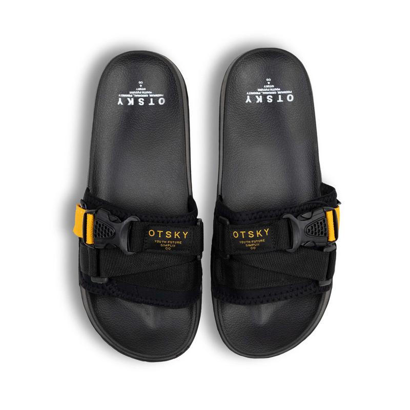 Otsky Ransel Otsky Sandal Slide Slip on Strap Series Tali Kuning Black - Shop ...