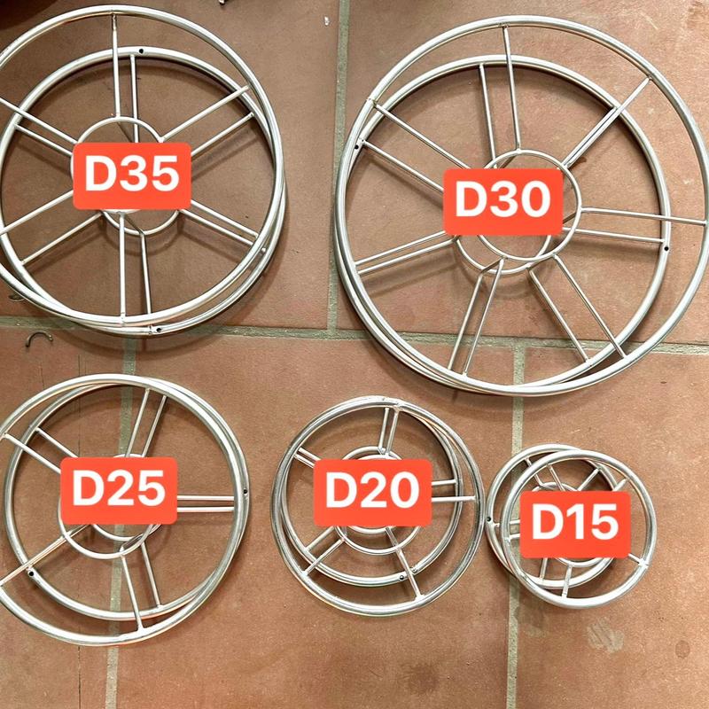 Guồng tay inox dùng quấn dây diều