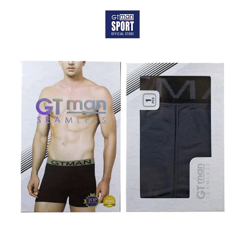 Boxer Celana Dalam Pria Gtman A06 Seamless Anti Nyelip Celana Dalam Pria Lembut 3