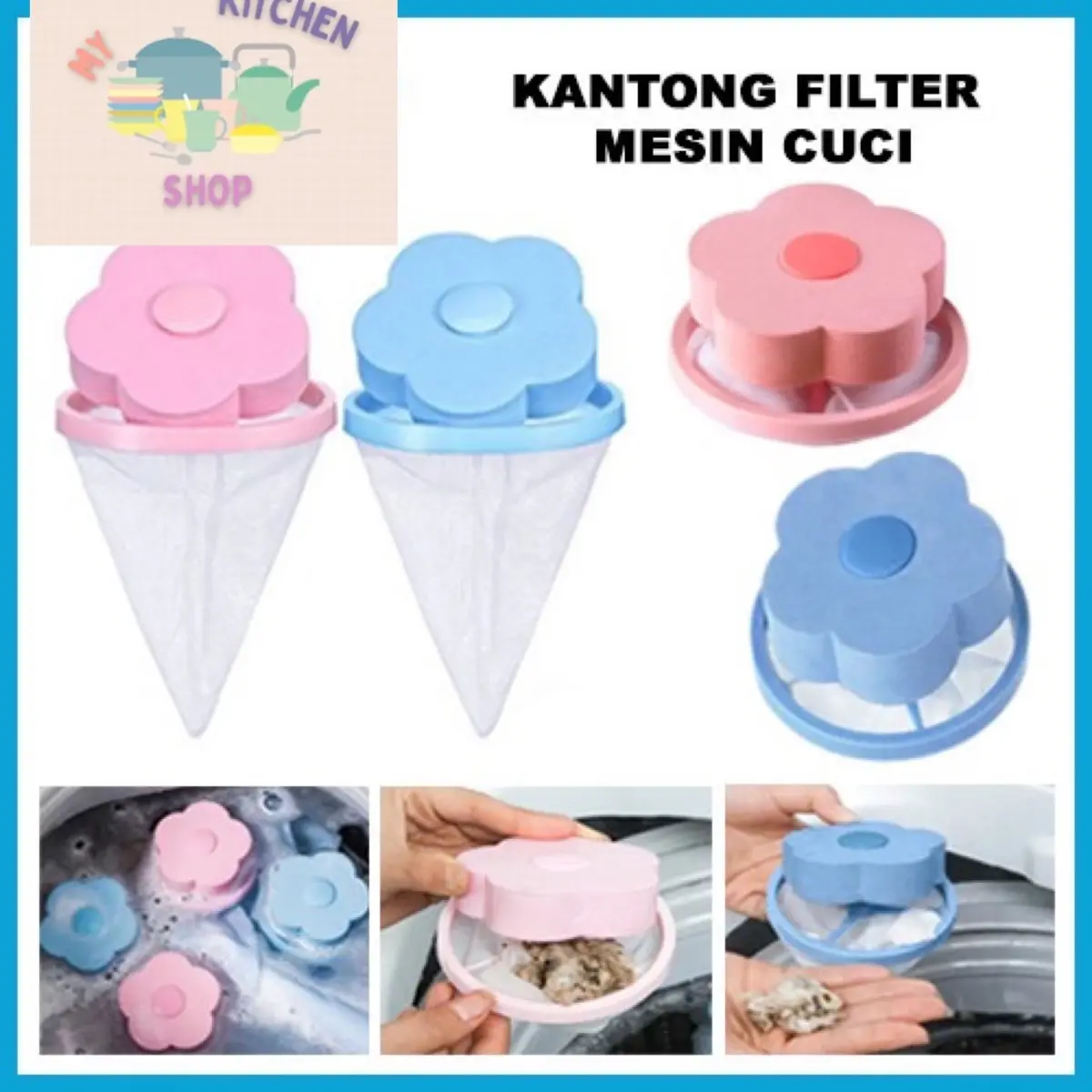 kantong filter mesin cuci saringan rambut kotoran mesin cuci saringan mesin cuciSH AA10