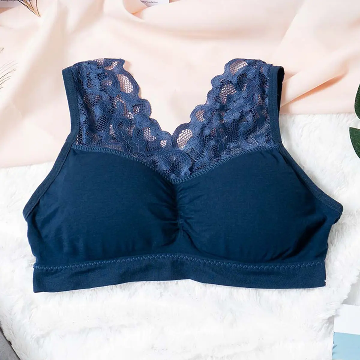 PROMO SATUAN BRA BRALETTE TANKTOP PARIS BRIANNA Busa Renda Top Nyaman Lembut Wanita Bh Tipis Kemben