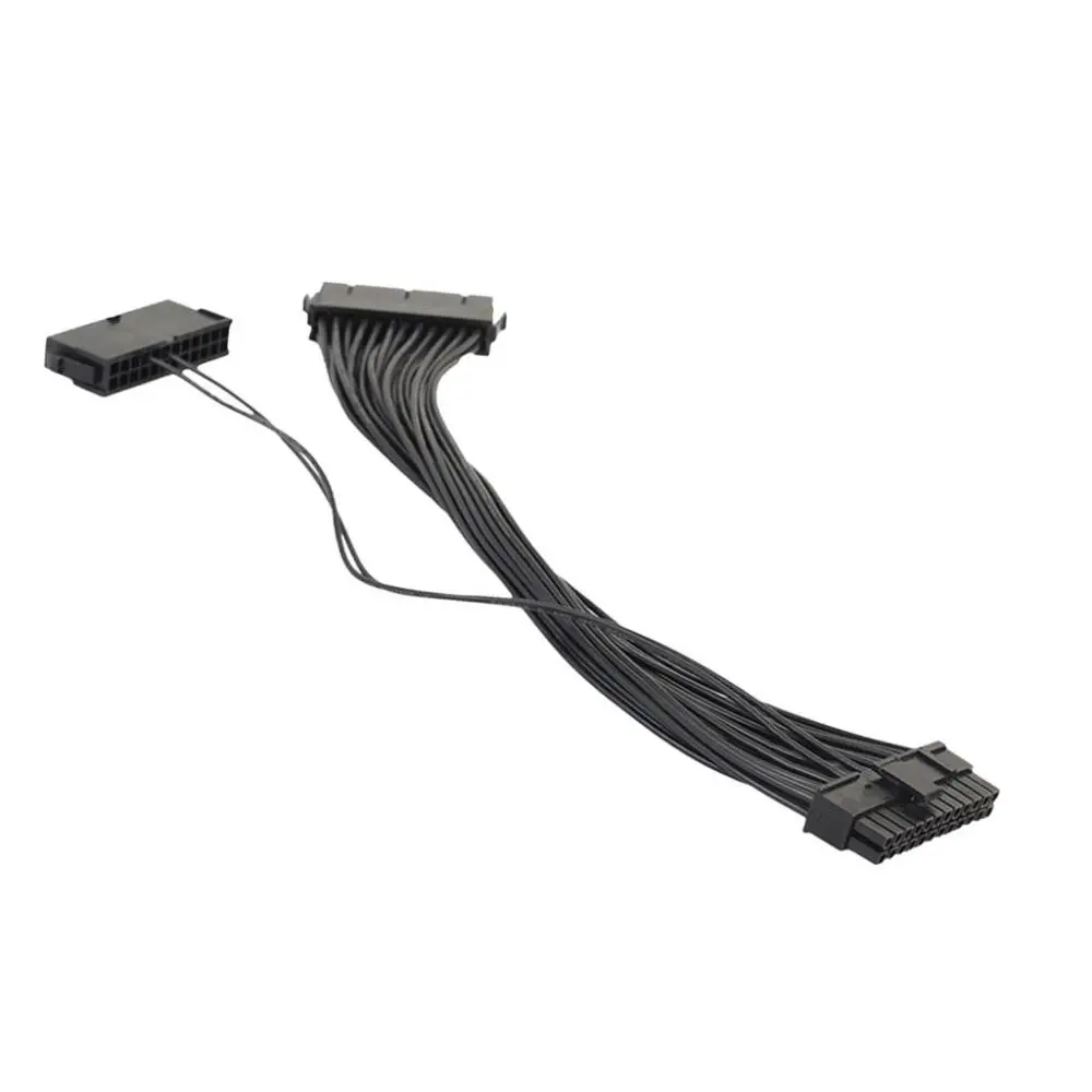 30cm 24 Pin PSU Power Supply Extension Cable for