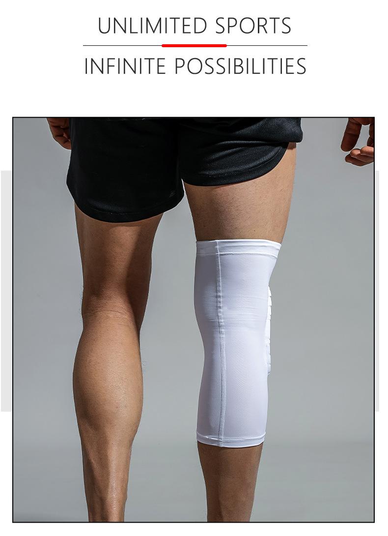 Product Introduction of Cross-Border Anti-Collision Basketball Knee Pad Men's Summer Soccer Running Fitness Protective Gear Outdoor Mountaineering Cycling Sports Kneecaps 15