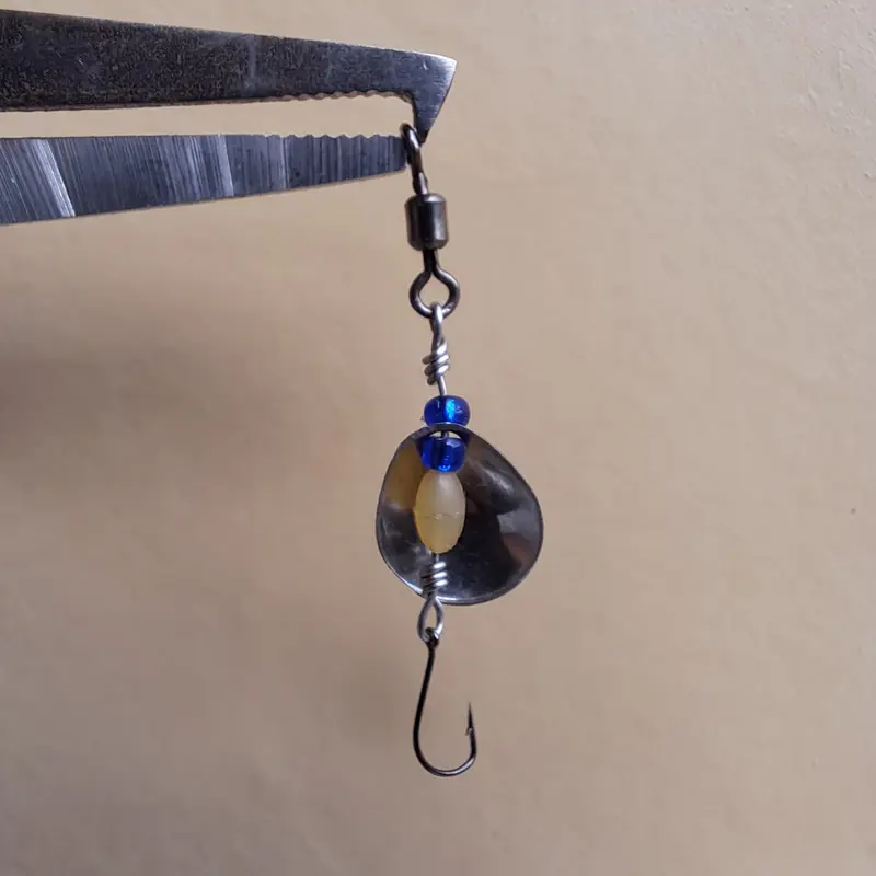 Rayap Lure sudah menggunakan swivel/kili2 untuk menghindari PE/senar melintir Gabus umpan  casting 7