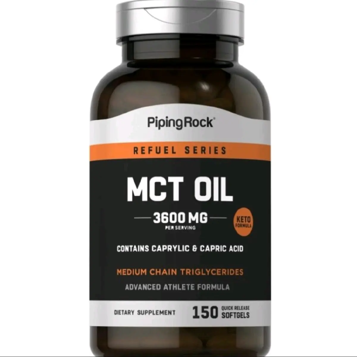 Pipingrock mct oil 3600mg 3600 mg - 60 sg