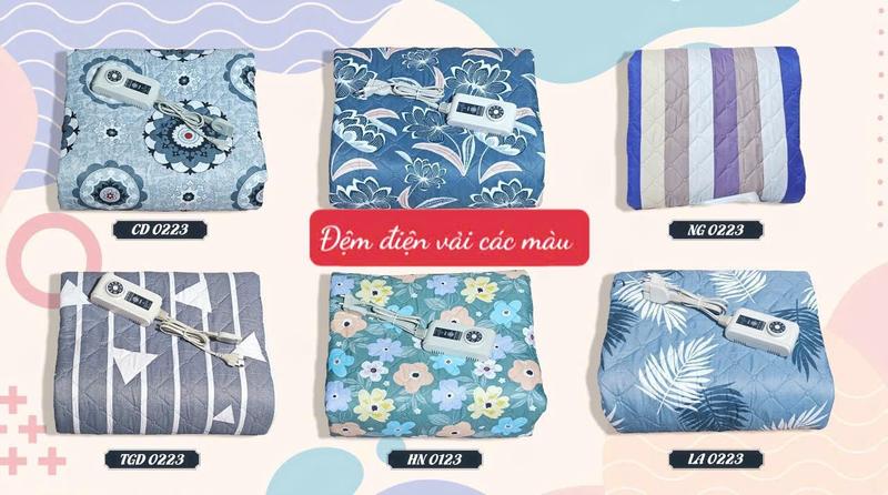 Product Introduction of Đệm điện Hàn Quốc vải cotton kích thước 1.4x1.8m, công suất TB 30-40W/h 29