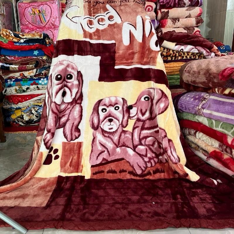 Mền tuyết Nhung loại 1( cân nặng dao động 1,6kg_1,7kg) 0