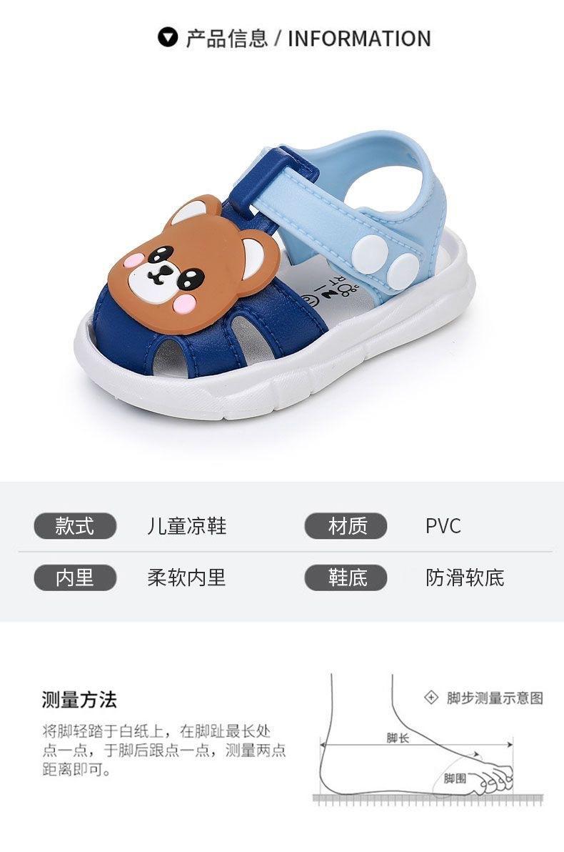 Product Introduction of Sandal Kasut Bayi, Tapak Lembut, Tidak licin, Jari Bertutup, Rekaan Beruang Teddy Kartun, Sesuai untuk Bayi dan Kanak-kanak Kecil, Julat Umur: 3 Bulan hingga 3 Tahun, 2025 Shoes Cat Sneakers raya budak 12