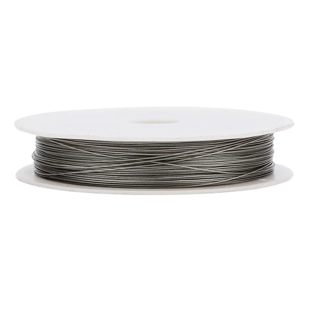 1 Roll of Stainless Steel Wire  Beading  Making Cords Findings for DIY Necklaces Bracelets