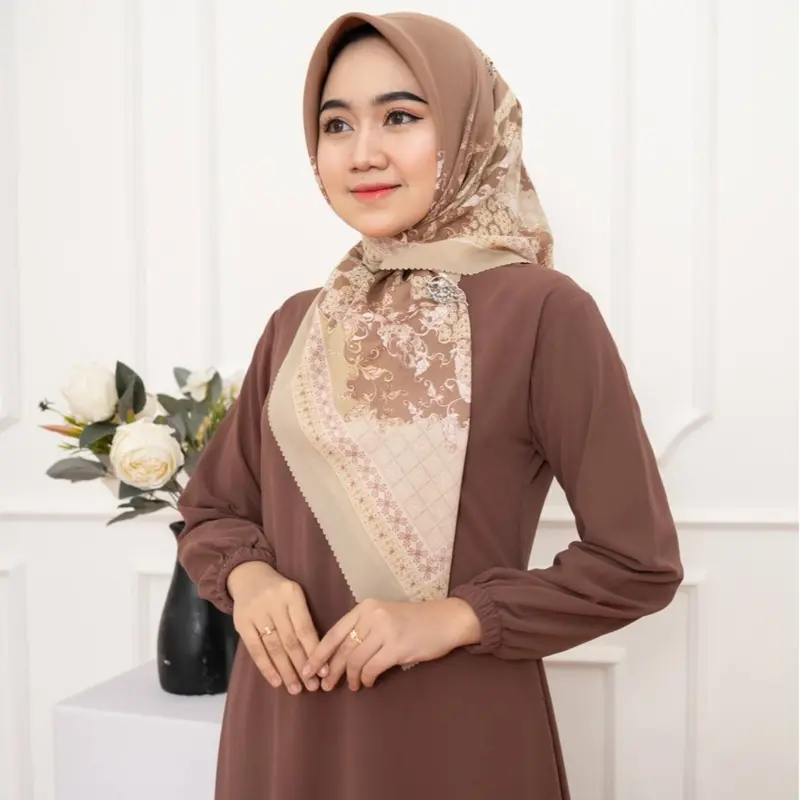 PB Prilly Busana - Noor Gamis Malaysia Ceruti - Baju Muslim Dewasa - Pakaian Wanita 5