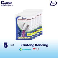 Gambar [Promo Bundling 5 Pack] - DoCare Kantong Kencing Sekali Pakai - Kemasan 1 Pcs dari Docare Laras Indonesia Kab. Bekasi 1 Tokopedia