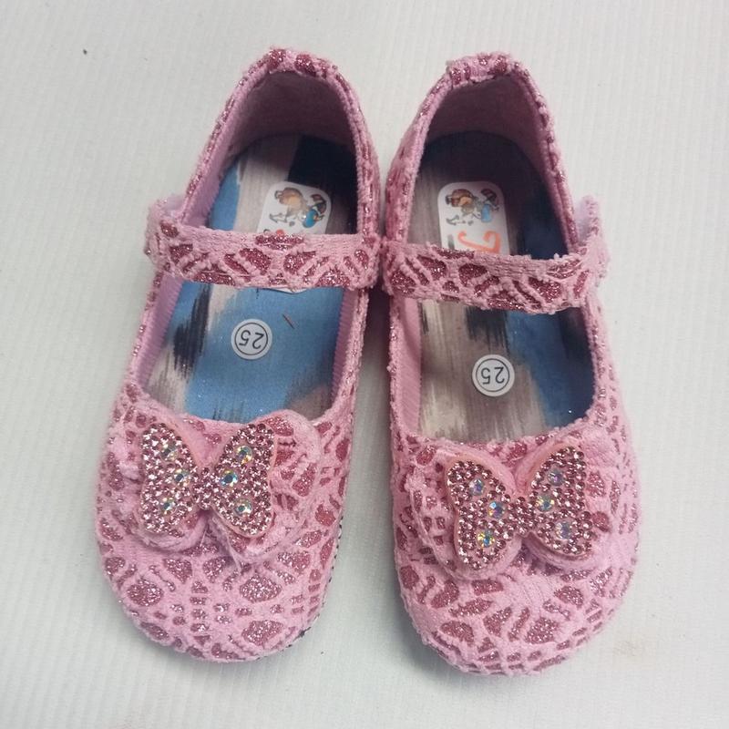 FATHARANI Sepatu Pesta Anak Bayi Perempuan Brokat 22-25 0