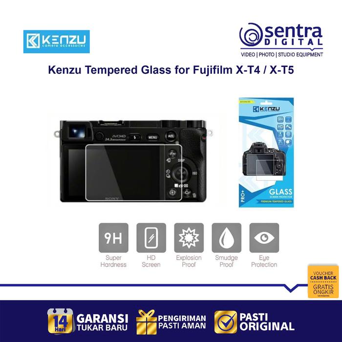 Gambar Kenzu Premium Tempered Glass for Fujifilm X-T4 / X-T5 ( XT4 / XT5 ) dari Sentra Digital Kota Surabaya Tokopedia