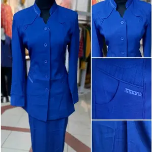 Azkia Blazer Benhur stelan Rok span atau celana