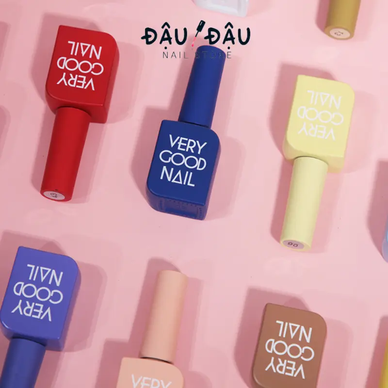 Sơn gel UV Very Good Nail 60 màu phong cách Hàn Quốc - Lẻ chai 15ml 0