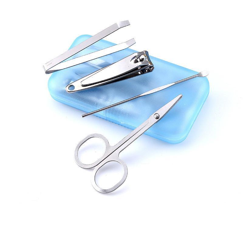 Mini Bộ Bấm Móng Tay 4 Món - Bộ Kiềm Cắt Móng Tay Không Gỉ 4