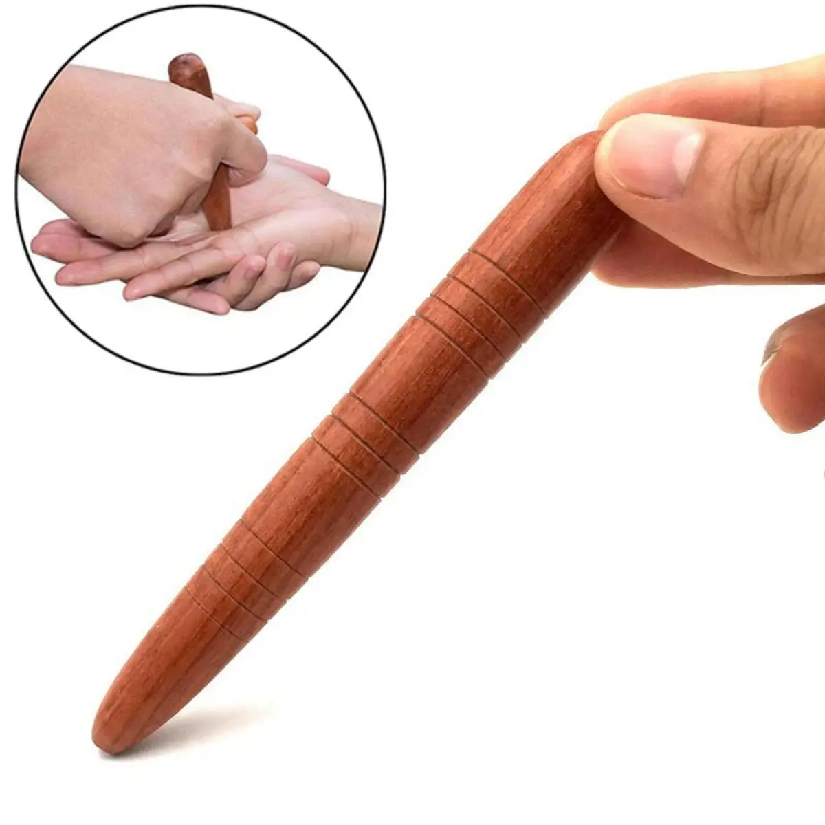 1Pc Wooden Acupressure Pen, Acupressure Pen Wood, Massage Wood, Wooden Massage Sticks, Acupuncture Pen Wood, Massage Wood, Foot Massage Wood, Massage Sticks Wood, Massage Stick Wood, Massage Pen