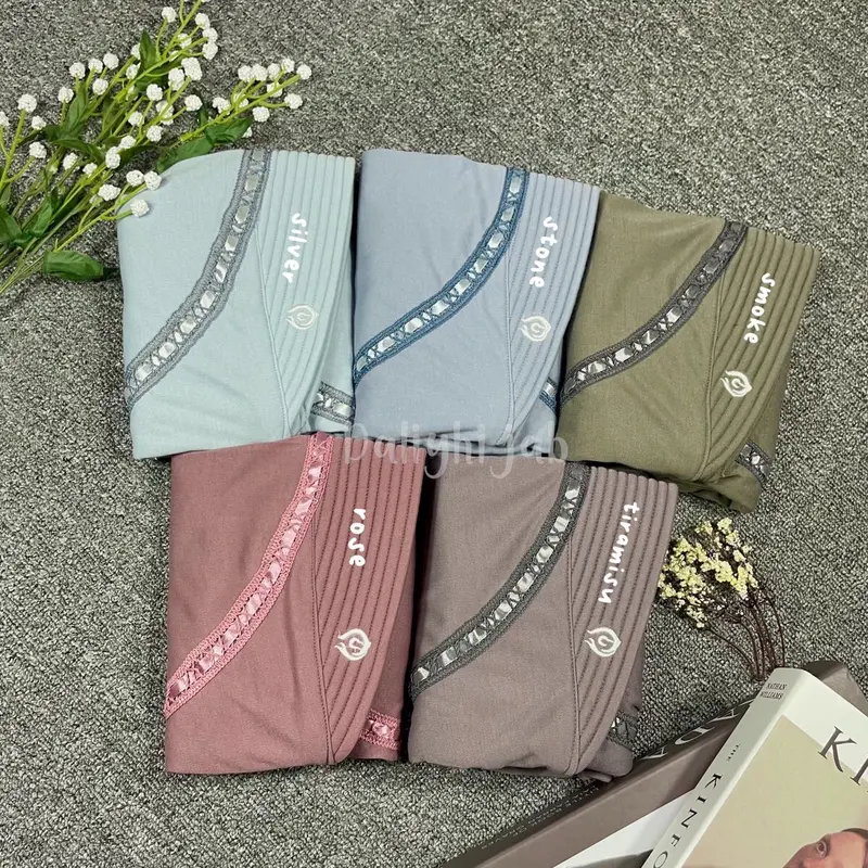 Hijab Bergo Serut Premium | Menutup Dada | Instan Premium | Bergo Menutup Dada 2