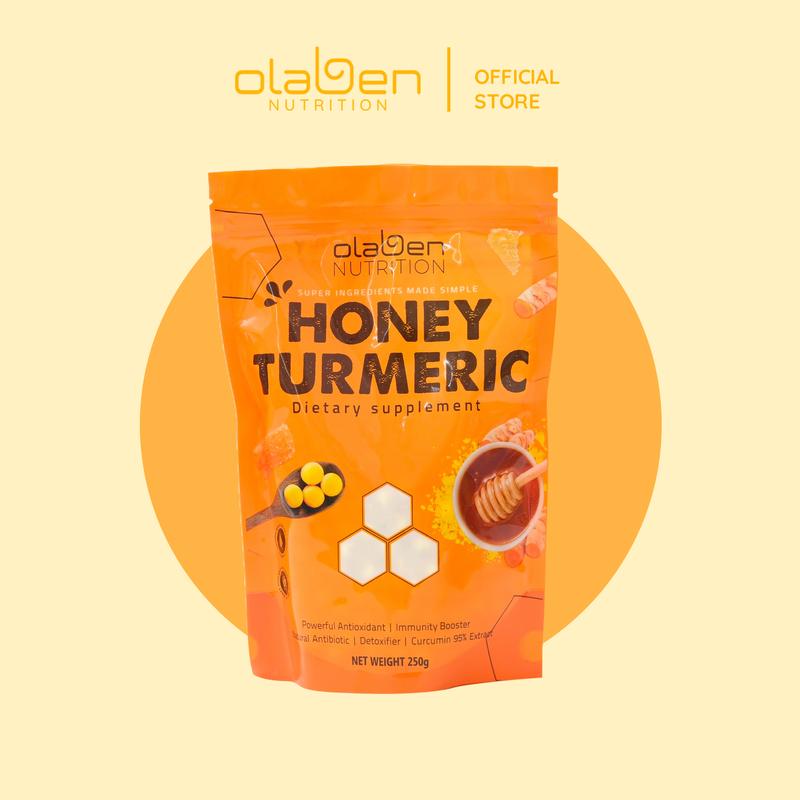 Viên tinh nghệ mật ong sữa ong chúa Honey Turmeric - By Olaben Nutrition