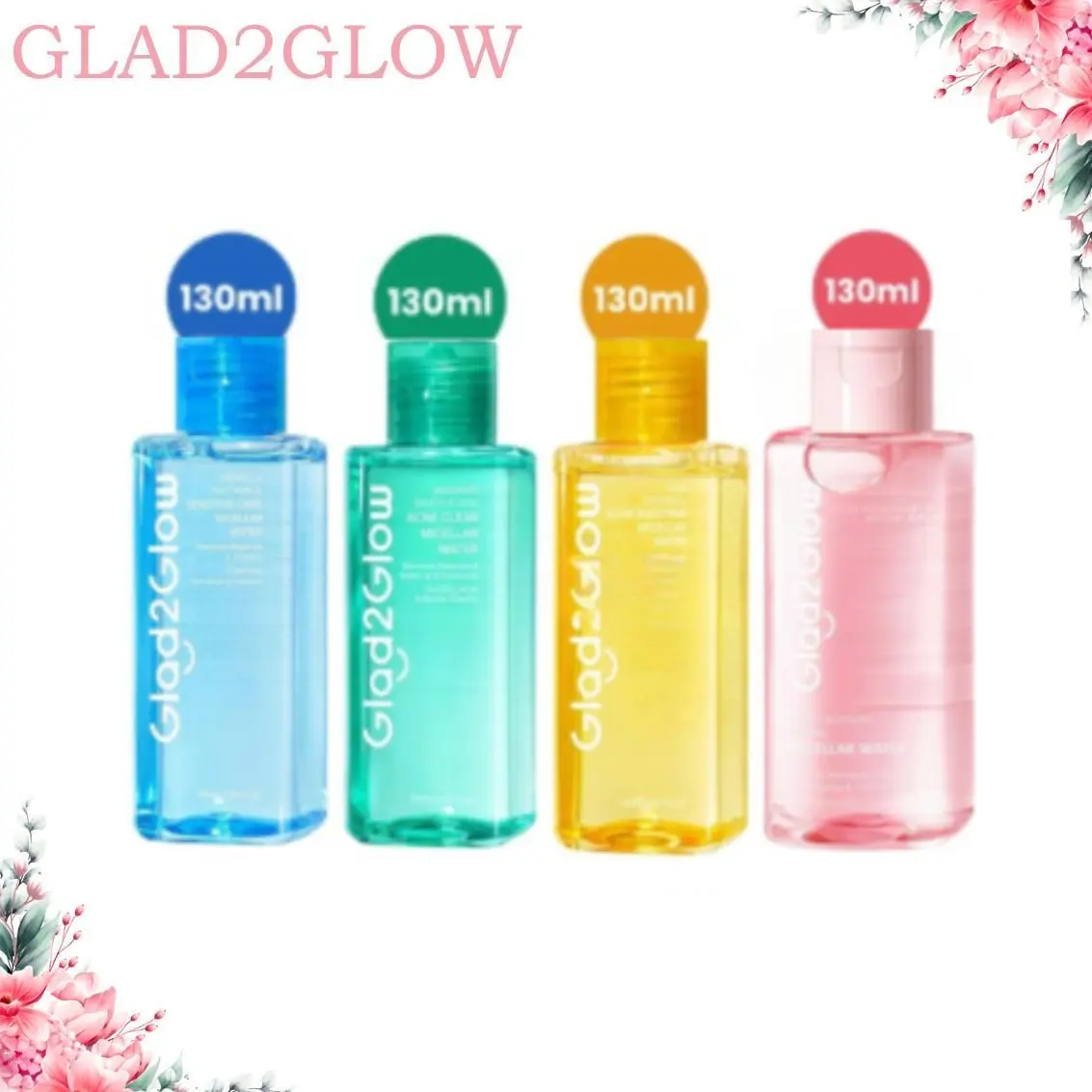 Glad 2 Glow Micellar Water Glad2Glow Series