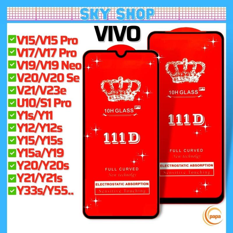 Kính cường Lực cho ViVo Y35 Y22s T1 Y01 Y02s V25 V25e Y16 Y55 Y21S Y1s Y11 Y12 Y15a Y15s Y12s Y20s Y21 Y33s Y51 Y53s Y72 V20 V21 V23e