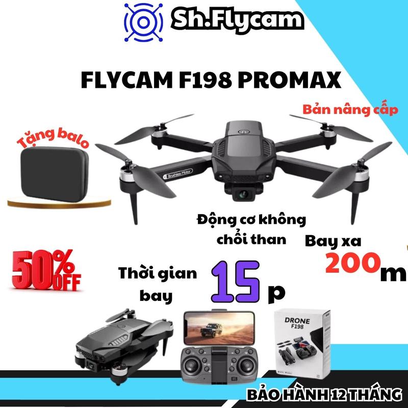 Plycam mini f198 Máy Bay Điều Khiển Từ Xa 4 Cánh Cao Cấp 2 Camera fly cam flycam f198 flycam f198 flycam f198