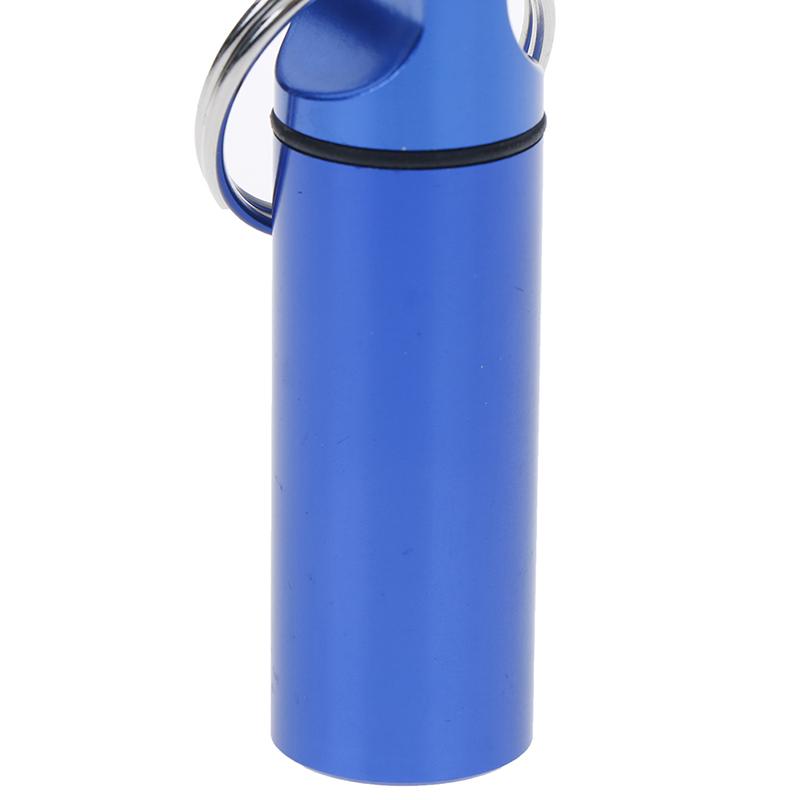 Product Introduction of Aluminum Emergency Seal Pills Box Waterproof Capsule Container Medicine Bottle 27